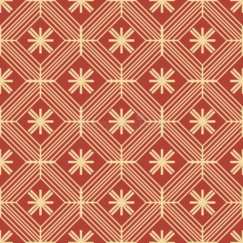Nowoczesny geometryczny minimalny styl graficzny, bezszwowy wzorzec płytek tła royalty ilustracja