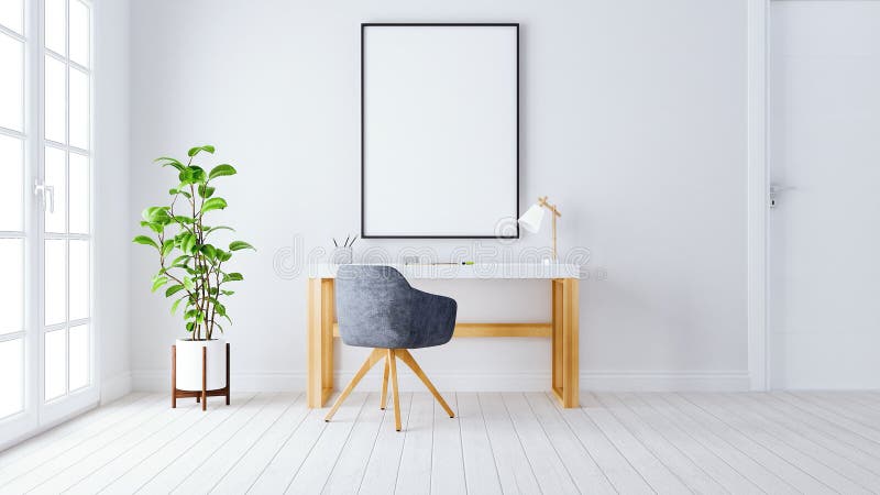 Nowożytna ministerstwo spraw wewnętrznych pracy przestrzeń 3d odpłaca się 3d ilustrację ilustracji Nowożytna ministerstwo spraw wewnętrznych pracy przestrzeń 3d odpłaca się 3d ilustrację ilustracji
