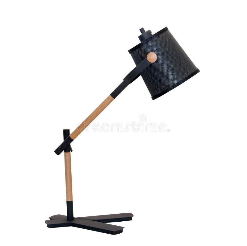 Nowożytna talbe lampa odizolowywająca zdjęcia stock Nowożytna talbe lampa odizolowywająca zdjęcia stock