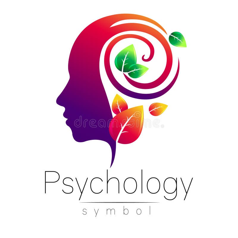 Nowożytny kierowniczy loga znak psychologia Profilowa istota ludzka zielone liście Kreatywnie styl Symbol w wektorze Projekta poj ilustracja wektor Nowożytny kierowniczy loga znak psychologia Profilowa istota ludzka zielone liście Kreatywnie styl Symbol w wektorze Projekta poj ilustracja wektor