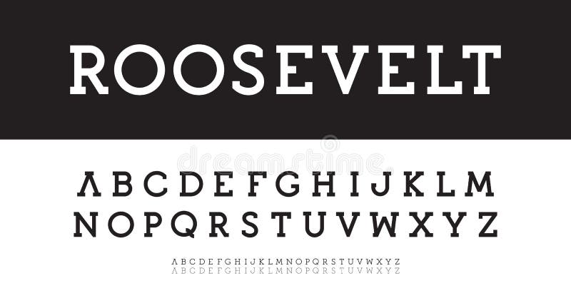 Nowożytny serif abecadło Śmiały, miarowy, cienki wektor typeset, Nowy klasyczny chrzcielnica szablon Geometryczni prości charakte royalty ilustracja Nowożytny serif abecadło Śmiały, miarowy, cienki wektor typeset, Nowy klasyczny chrzcielnica szablon Geometryczni prości charakte royalty ilustracja
