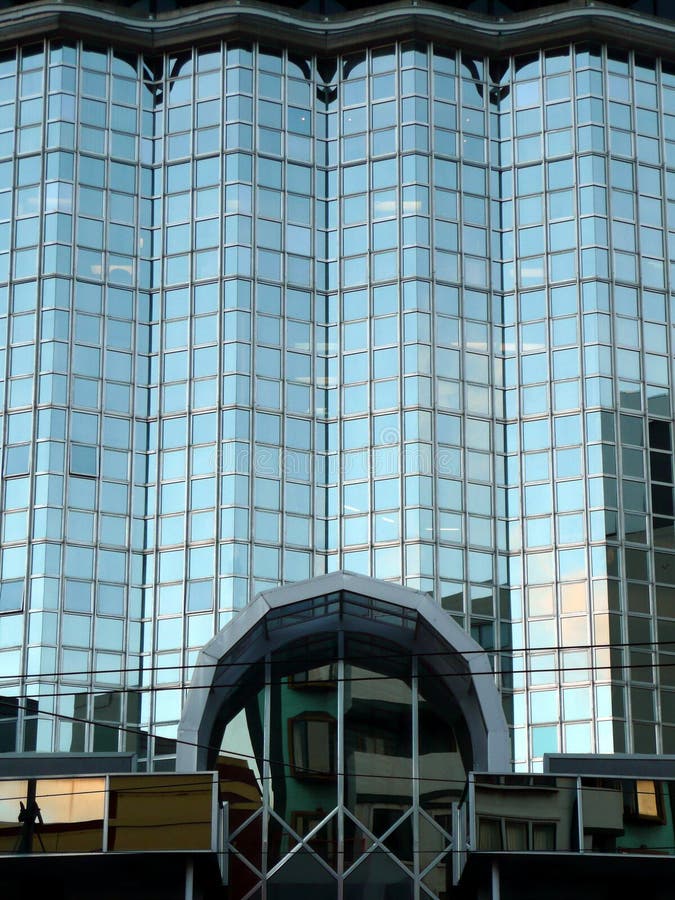 Nowożytny Wielopiętrowy budynek, Nowa Zelandia obrazy stock Nowożytny Wielopiętrowy budynek, Nowa Zelandia obrazy stock