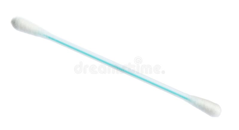Nowy czysty bawełniany mop na bielu obrazy stock Nowy czysty bawełniany mop na bielu obrazy stock