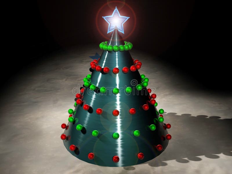 Noël de Techno illustration libre de droits Noël de Techno illustration libre de droits