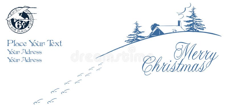 Noël heureux et Neuf-Ans illustration libre de droits Noël heureux et Neuf-Ans illustration libre de droits