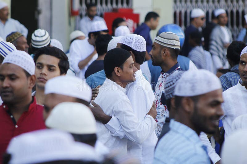 NPL: Nepal celebrates Eid al-Adha royalty free stock photography NPL: Nepal celebrates Eid al-Adha royalty free stock photography