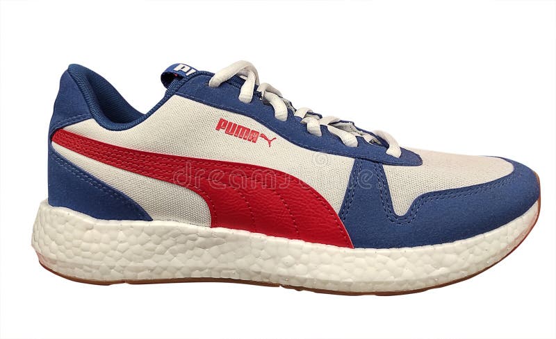 brindis Exponer Memorizar NRGY Neko Retro - Galaxy Blue High Risk Red - PUMA Running Shoes Editorial  Image - Image of activity, fabric: 208478025