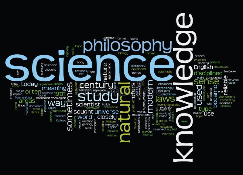 Nuage de Word avec le concept de la science illustration de vecteur Nuage de Word avec le concept de la science illustration de vecteur