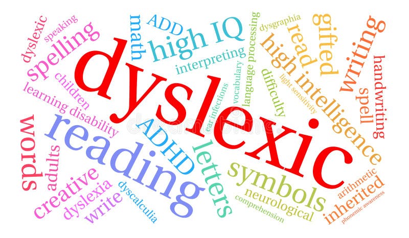 Dyslexie Cerveau Vecteurs libres de droits et plus d'images