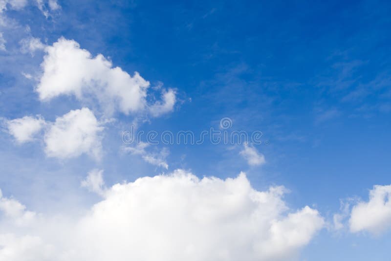 Blue sky with white clouds. Blue sky with white clouds