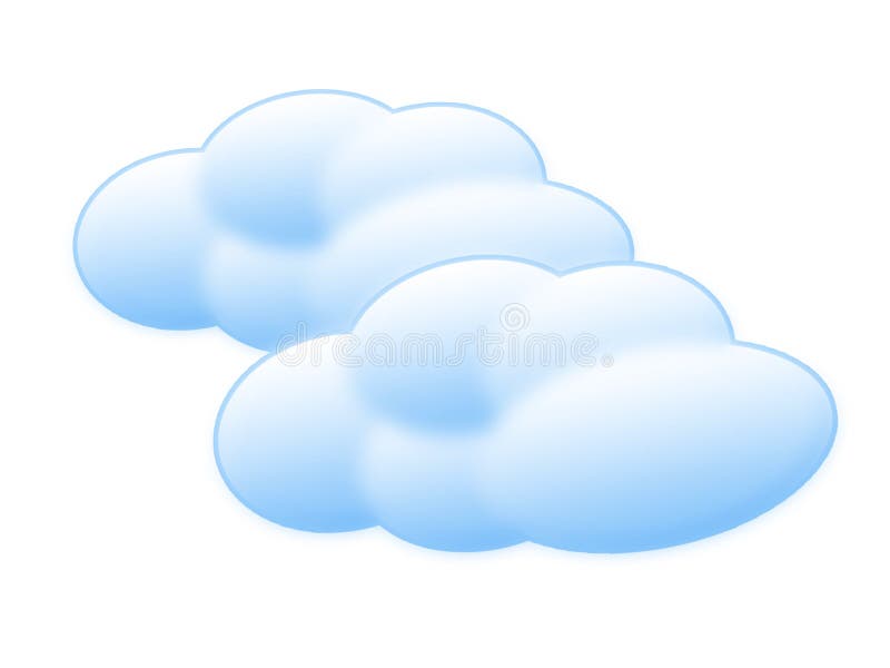 Nuages De Dessin Anime Illustration Stock Illustration Du Dessin 856744