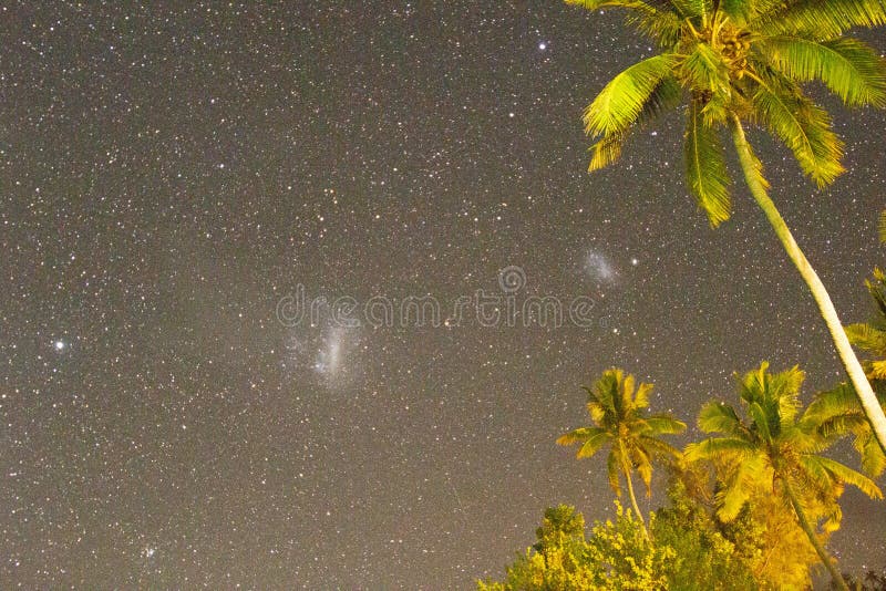 Nuages de Magellanic des îles fidji photo stock Nuages de Magellanic des îles fidji photo stock