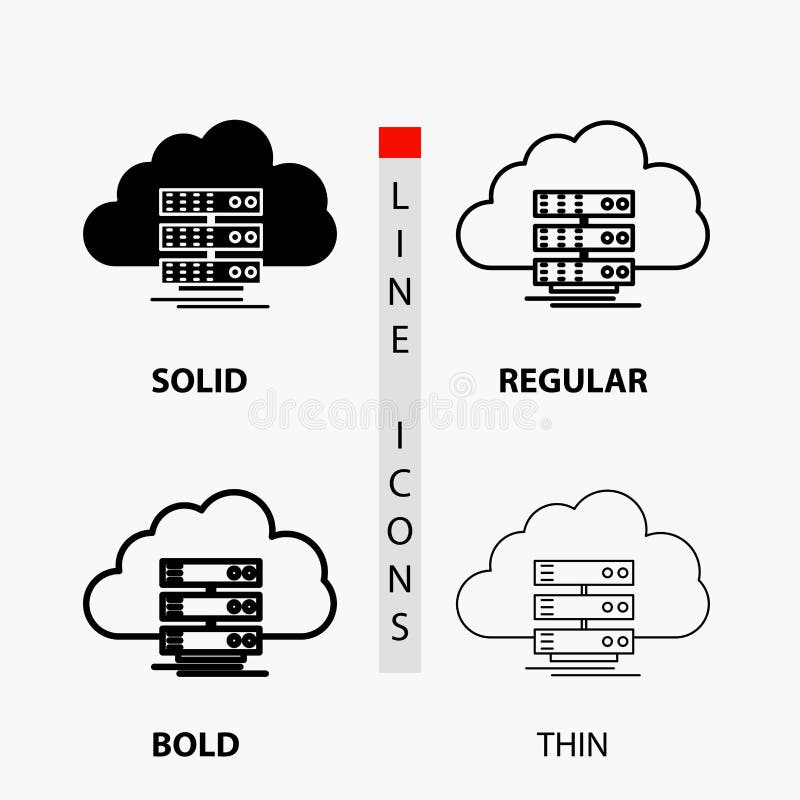 nube, almacenamiento, computación, datos, icono del flujo en línea y estilo finos, regulares, intrépidos del Glyph Ilustraci?n de libre illustration nube, almacenamiento, computación, datos, icono del flujo en línea y estilo finos, regulares, intrépidos del Glyph Ilustraci?n de libre illustration