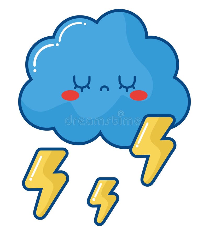 nube-y-truenos-kawaii-ilustraci-n-del-vector-ilustraci-n-de-travieso