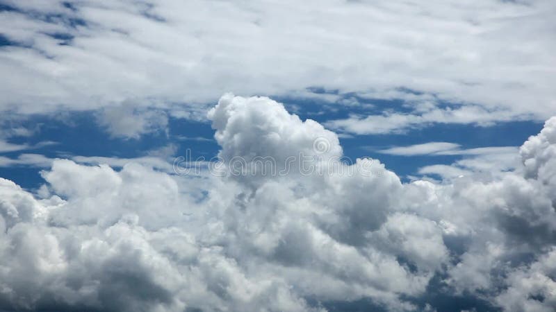 Nubes del lapso de tiempo