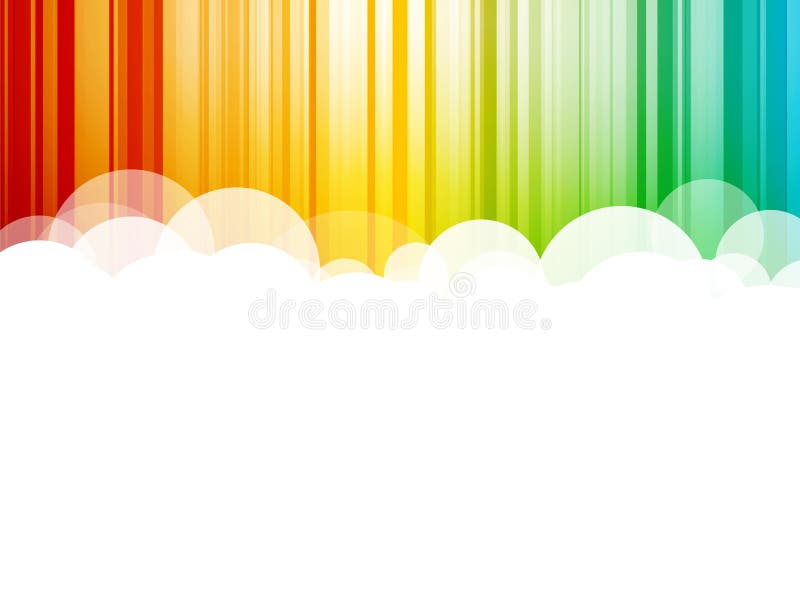 Nubla-se listras coloridas do fundo ilustração royalty free Nubla-se listras coloridas do fundo ilustração royalty free