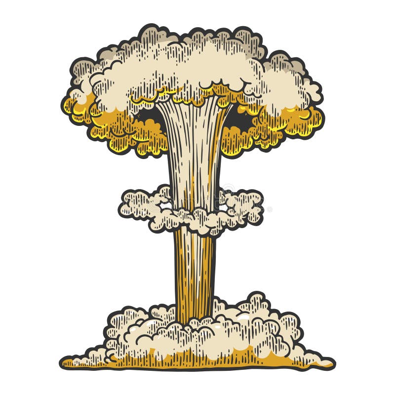 Mushroom Cloud Sketch Stock Illustrations – 347 Mushroom Cloud Sketch Stock  Illustrations, Vectors & Clipart - Dreamstime