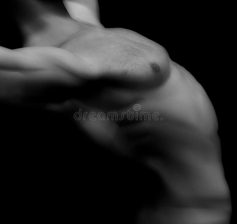 Nude male-13 vector illustration