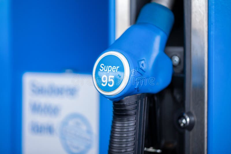Fuel Dispenser with Super 95 Petrol, from Aral Petrol Station Editorial  Stock Photo - Image of march, power: 121536203