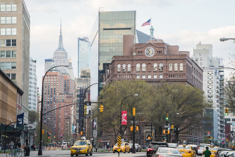 Nueva York, los E.E.U.U. - 29 de abril de 2018: Lower East Side, Manhattan fotografía de archivo Nueva York, los E.E.U.U. - 29 de abril de 2018: Lower East Side, Manhattan fotografía de archivo