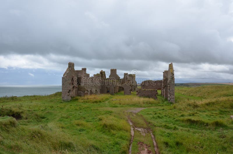 Nuevo castillo de Slains, Aberdeenshire, Escocia
