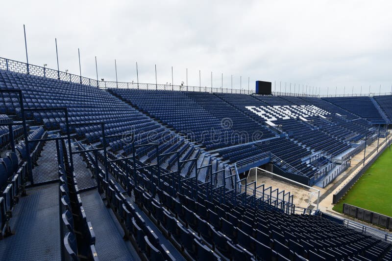 Nuevo estadio Yo-móvil en Buriram, Tailandia foto de archivo