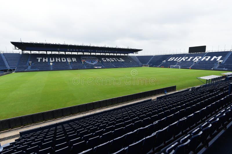 Nuevo estadio Yo-móvil en Buriram, Tailandia fotos de archivo