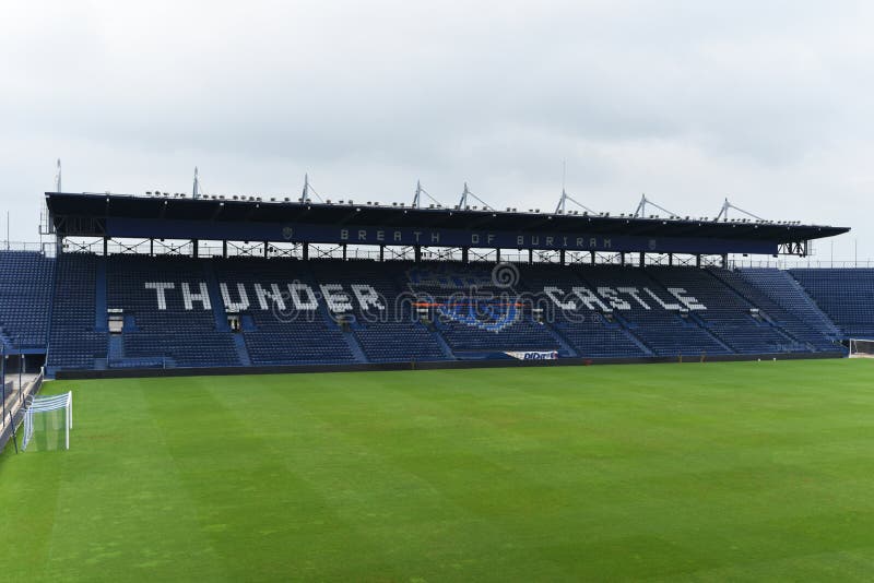 Nuevo estadio Yo-móvil en Buriram, Tailandia fotos de archivo libres de regalías