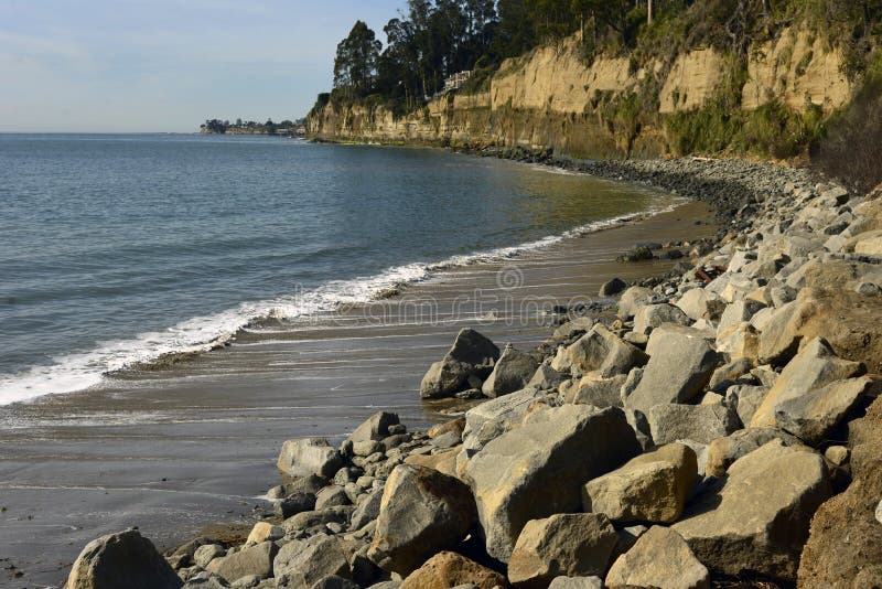 Nuevos Brighton State Beach Y Camping, Capitola, California Imagen de