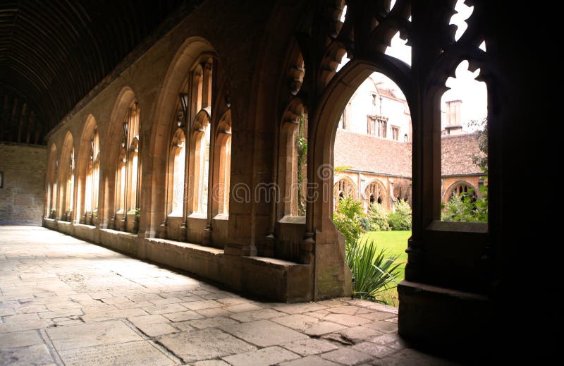 Nuevos claustros de la universidad, Oxford