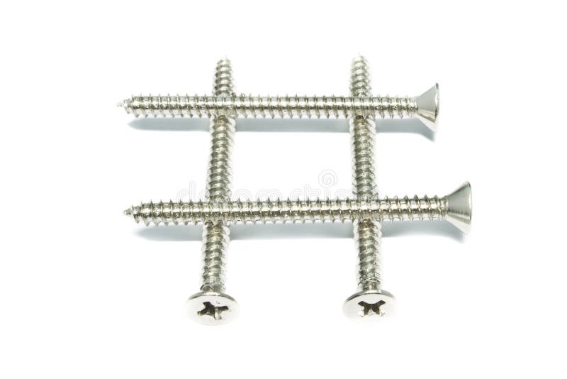 Nuez del tornillo foto de archivo. Imagen de hierro, industrial 36901952