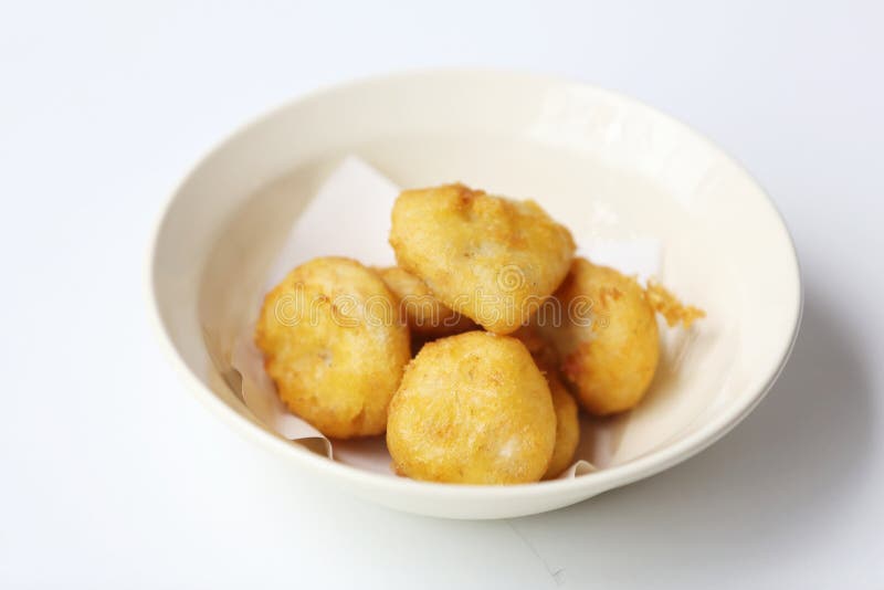 Nugget on a bowl stock photo. Image of ketchup, fattening 136989726