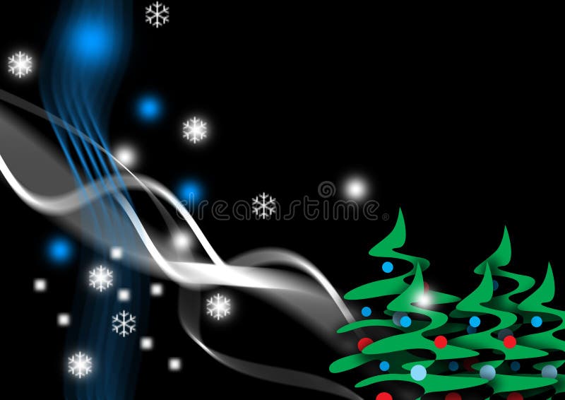 Faling snowflakes and magic Christmas night. Faling snowflakes and magic Christmas night