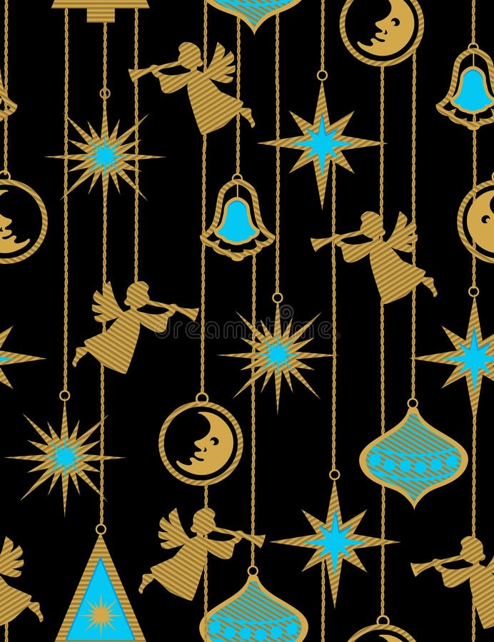 Nuit de Noël - configuration sans joint illustration libre de droits Nuit de Noël - configuration sans joint illustration libre de droits