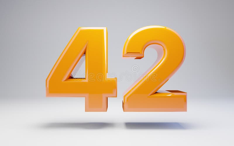 Number 42 Stock Illustrations – 745 Number 42 Stock Illustrations ...