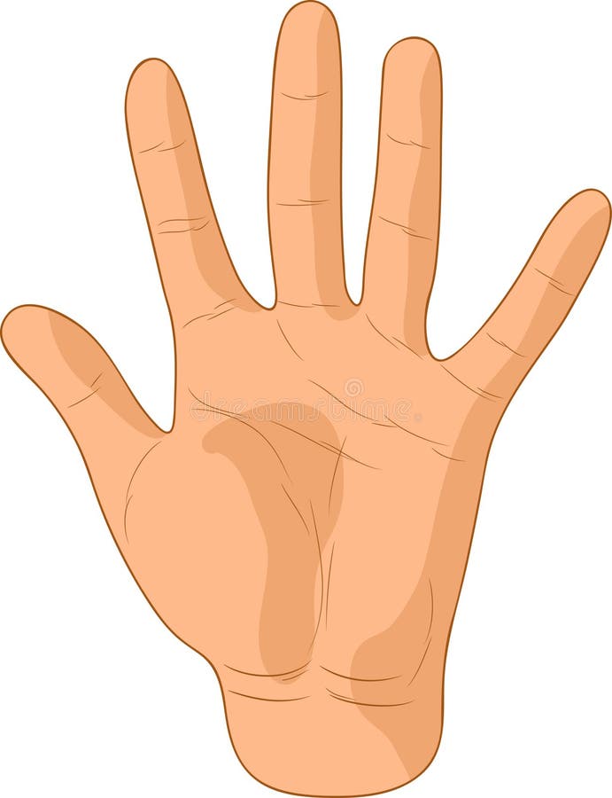 Opened Palm of the Hand Icon, Cartoon Style Stock Vector - Illustration of danger, nonverbal: 81291285 Opened Palm of the Hand Icon, Cartoon Style Stock Vector - Illustration of danger, nonverbal: 81291285