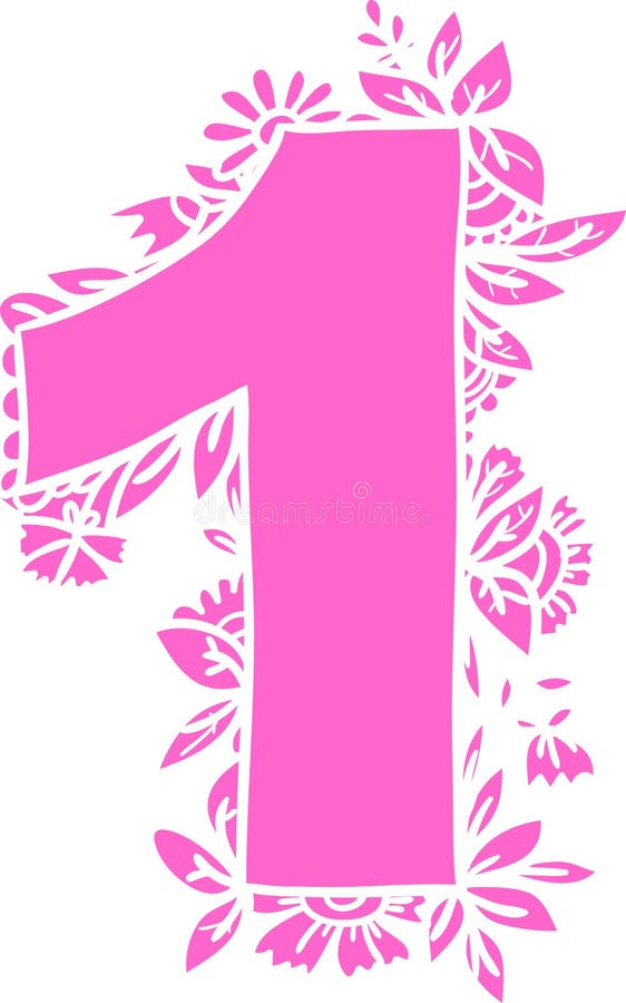 Number 1, Vector Design Element Stock Vector - Illustration of figure