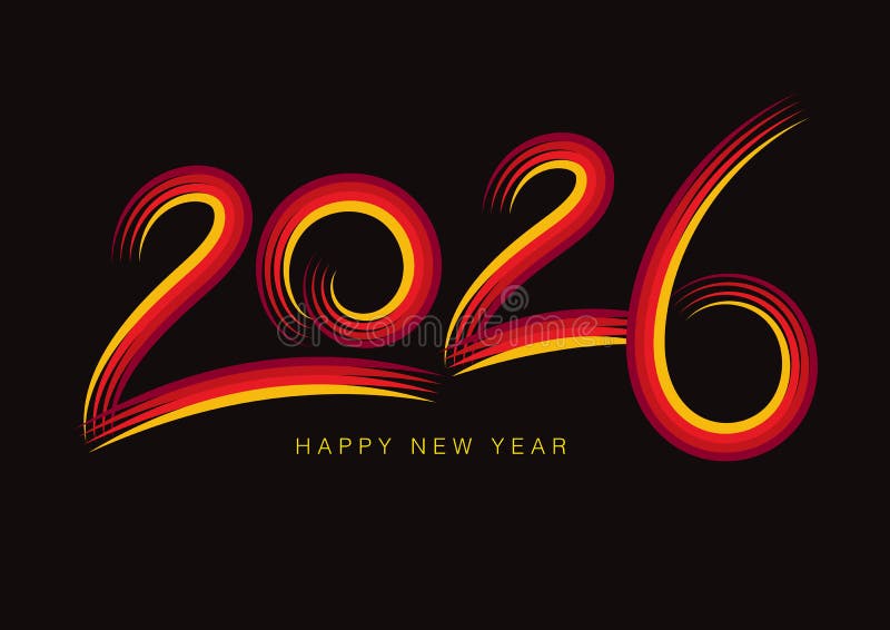 Happy New Year 2026 Stock Illustrations 387 Happy New Year 2026 Stock
