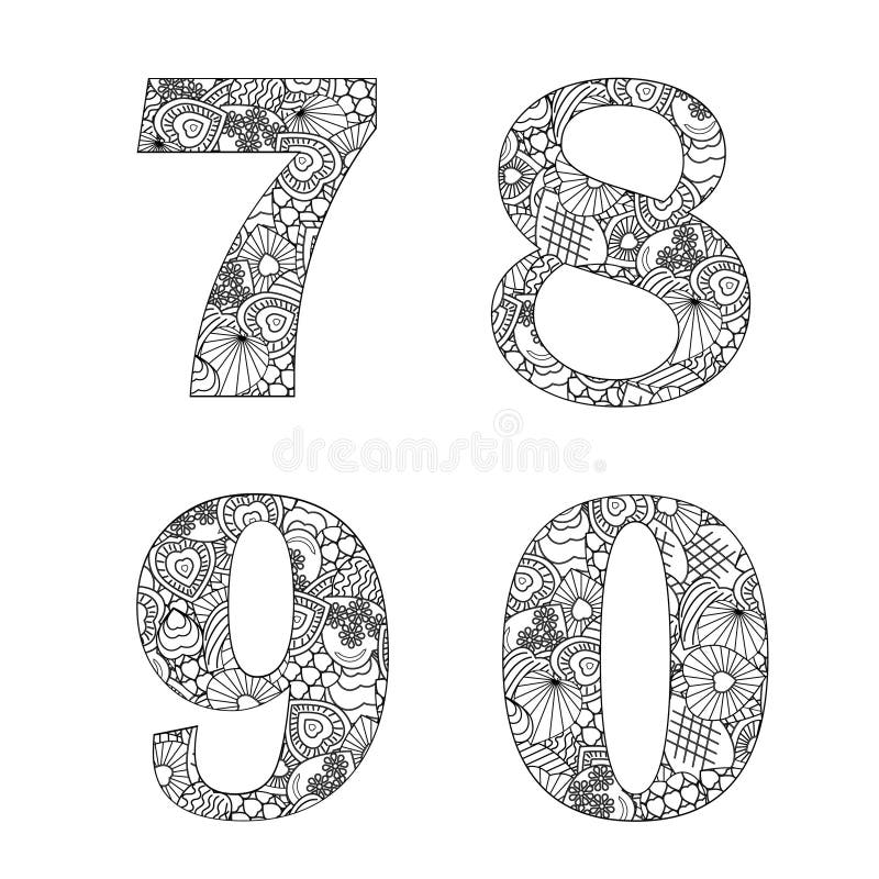 Numbers Collage Stock Illustrations 1 658 Numbers Collage Stock Illustrations Vectors Clipart Dreamstime