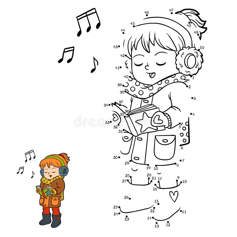 Numbers game, Girl singing a Christmas song