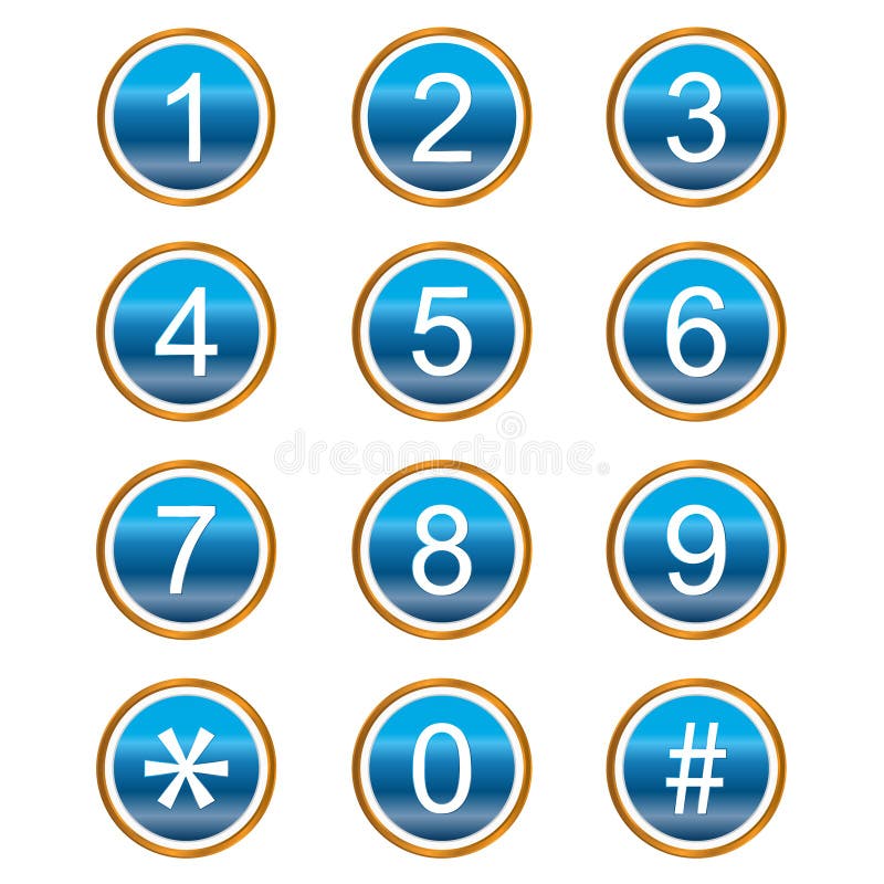 Numbers icons