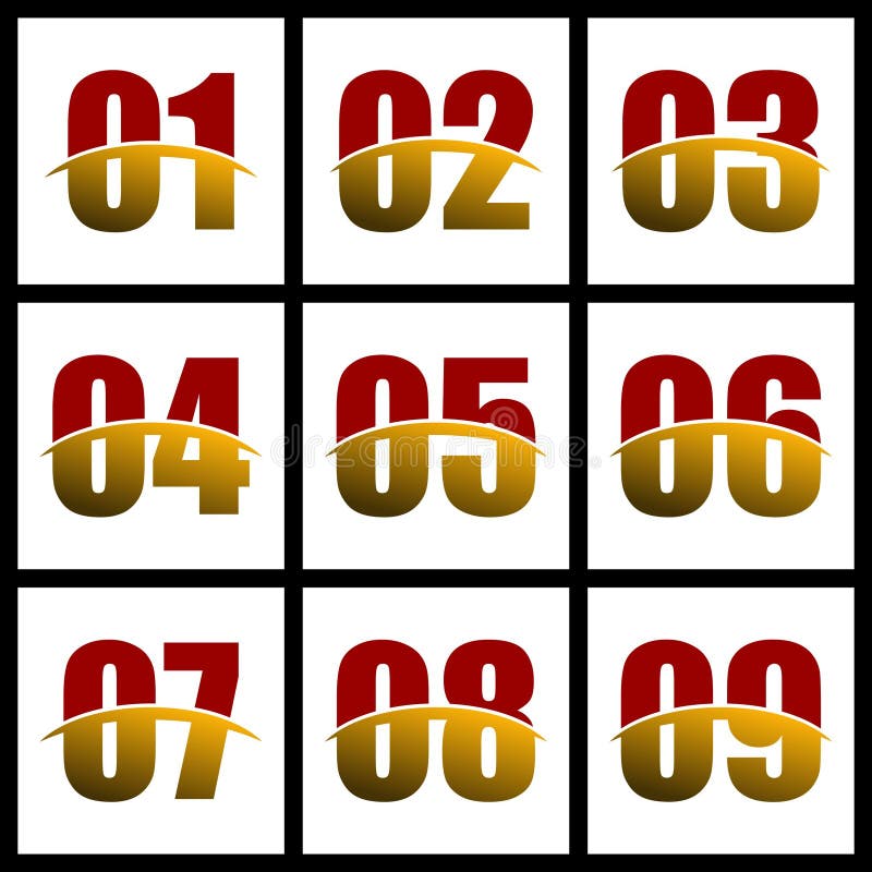 Numbers 01 02 03 04 05 06 07 08 09 Letters Numbers Logo Icons Set Vector Illustration Stock Vector Illustration Of Element Modern Numbers 01 02 03 04 05 06 07 08 09 Letters Numbers Logo Icons Set Vector Illustration Stock Vector Illustration Of Element Modern