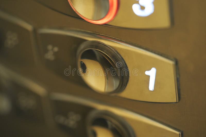 Numbers into a lift stock photo. Image of design, elevator 120735720