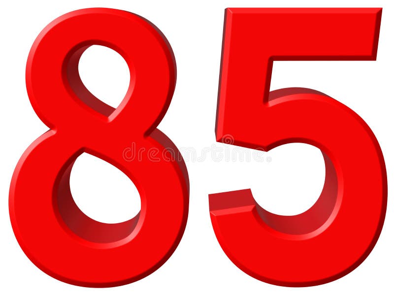 What Is An 85 On The Mpre Background Color 85 stock illustration. Illustration of colorful - 716569