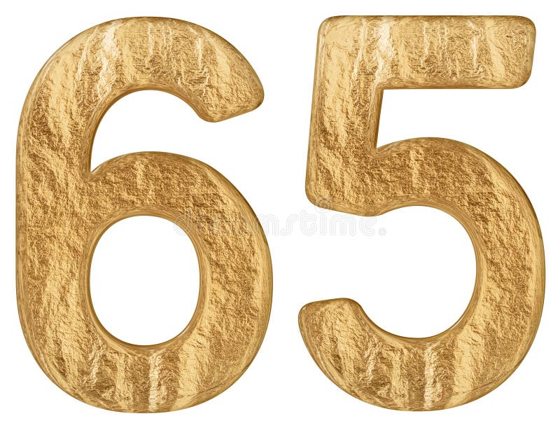 Numeral 60, Sixty, Sixty, Isolated On White Background, 3d Render Stock