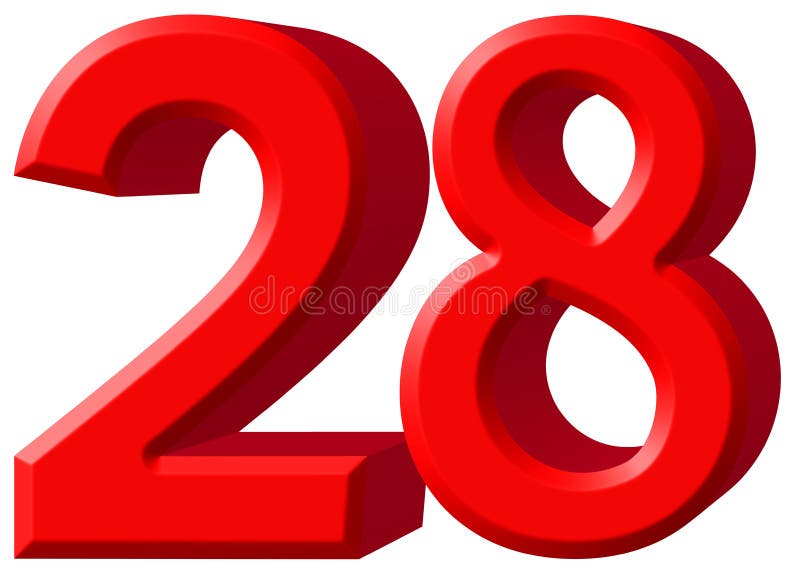 Numeral 28 Stock Illustrations – 59 Numeral 28 Stock Illustrations, Vectors  & Clipart - Dreamstime