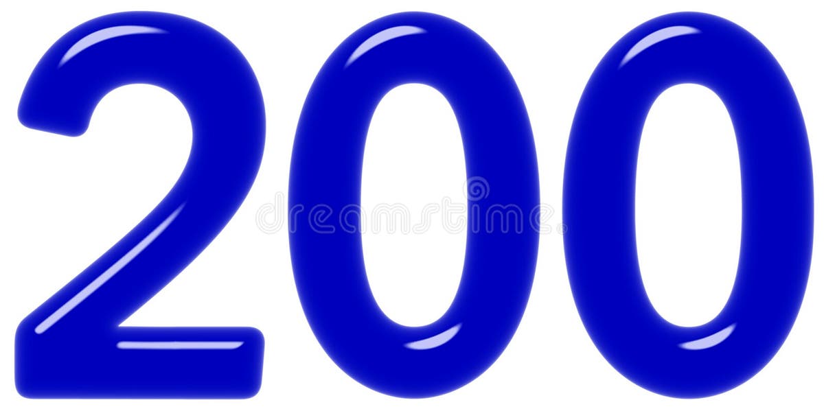 Numeral 200 Stock Illustrations 105 Numeral 200 Stock Illustrations