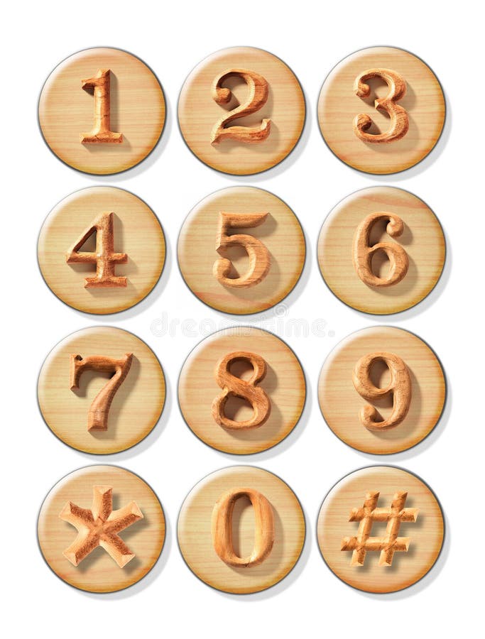 Numeric button