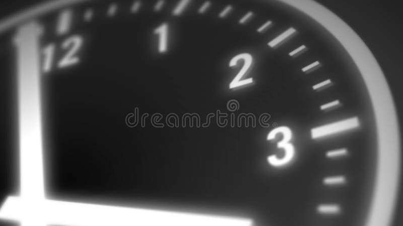 Numerische Uhr-Time Lapse-Hintergrund-Schleife