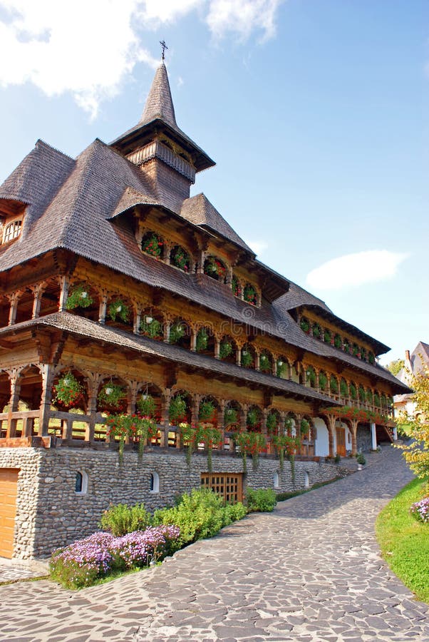 Nuns house at barsana monastery